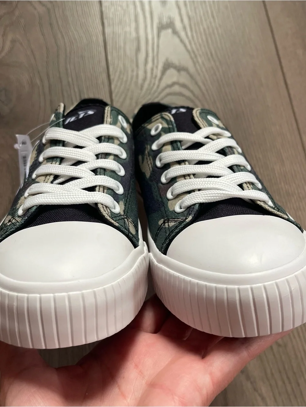 NWT Foco NFL New York Jets Women’s 8 Green Camo Sneakers